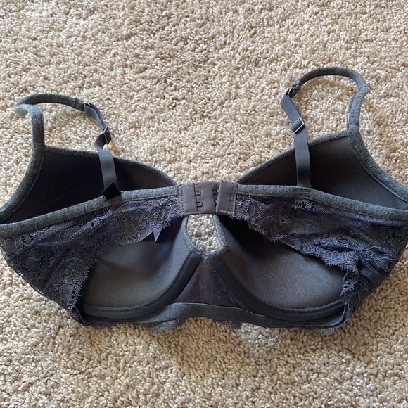 NWT Gillian & O’malley Dark Gray Push Up Bra - Picture 2 of 4